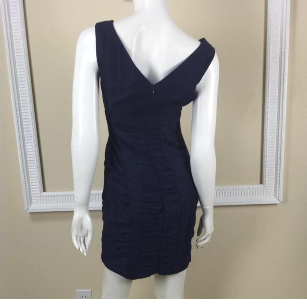 Nanette Lepore Navy Dress. Beautiful details.
